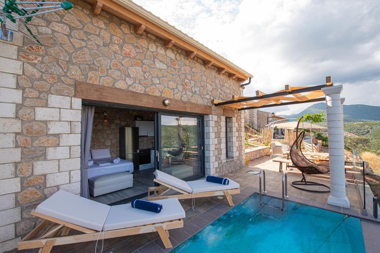 Sivota Lefkas Luxury Villas Eksteriør bilde