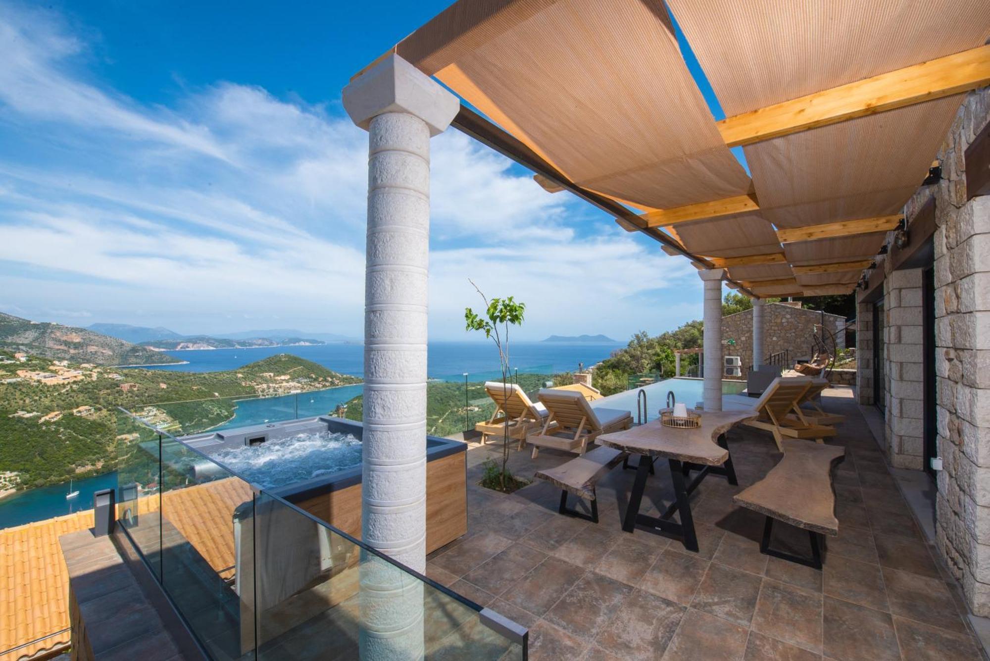 Sivota Lefkas Luxury Villas Eksteriør bilde