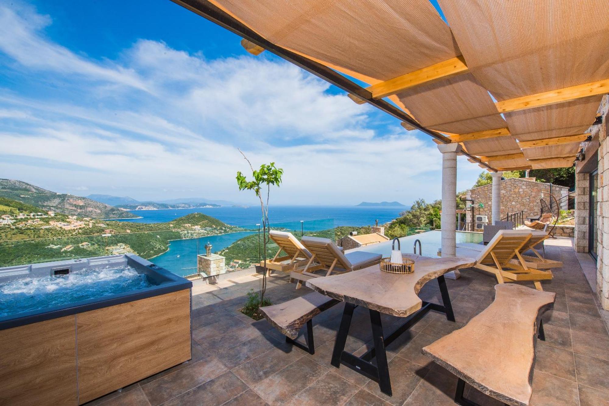 Sivota Lefkas Luxury Villas Eksteriør bilde