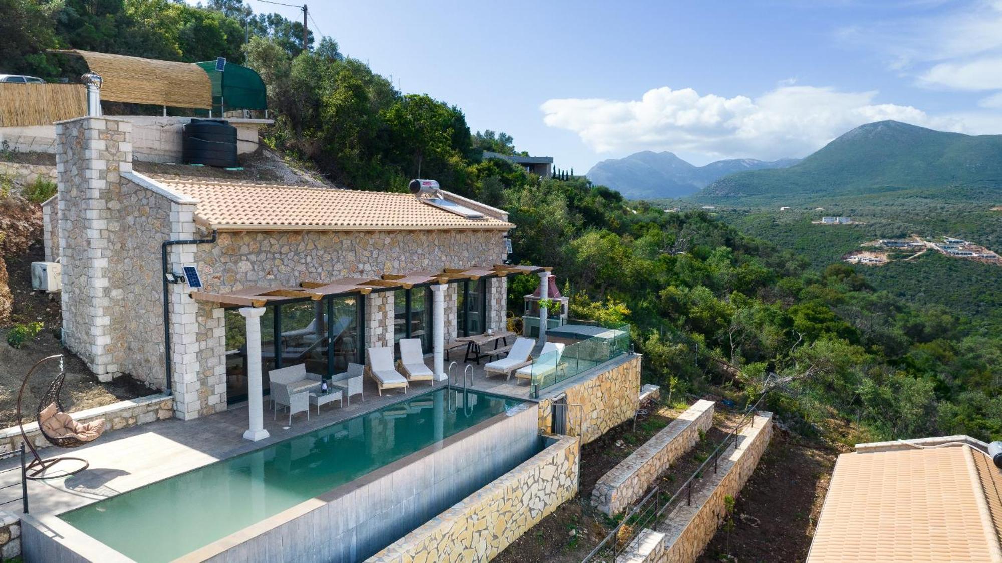 Sivota Lefkas Luxury Villas Eksteriør bilde