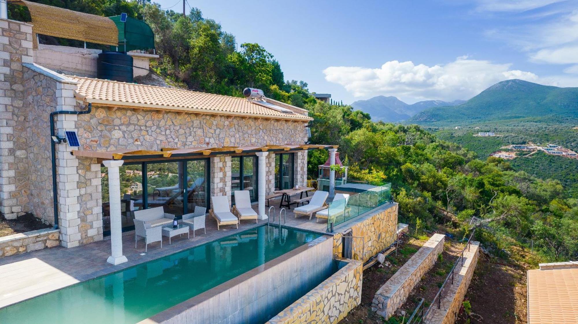 Sivota Lefkas Luxury Villas Eksteriør bilde